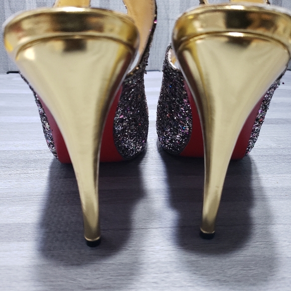 christian louboutin multicolor sandals